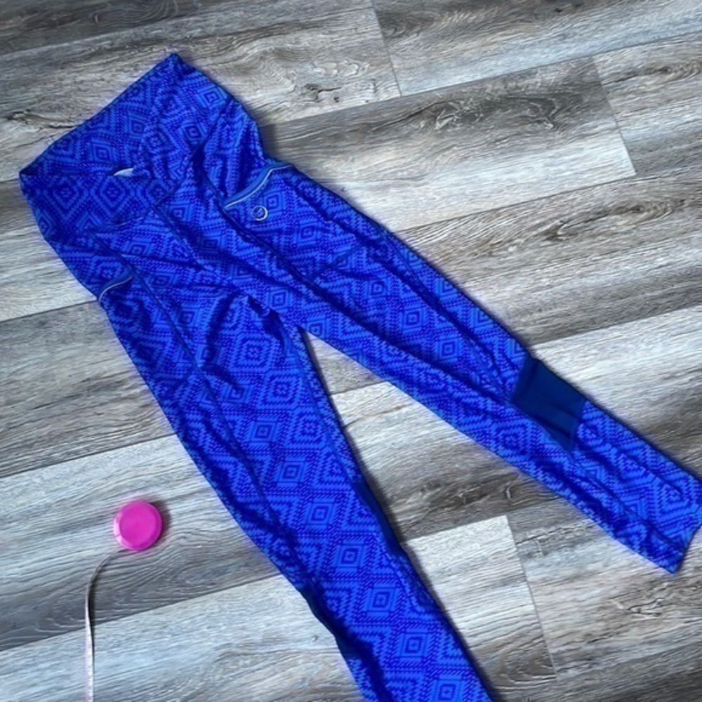 Zuma Blu new pants blue capris bicycle size Small